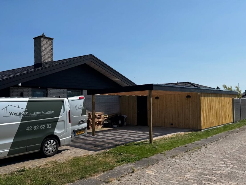 Carporte – Wenneke Tømrer & Snedker ApS