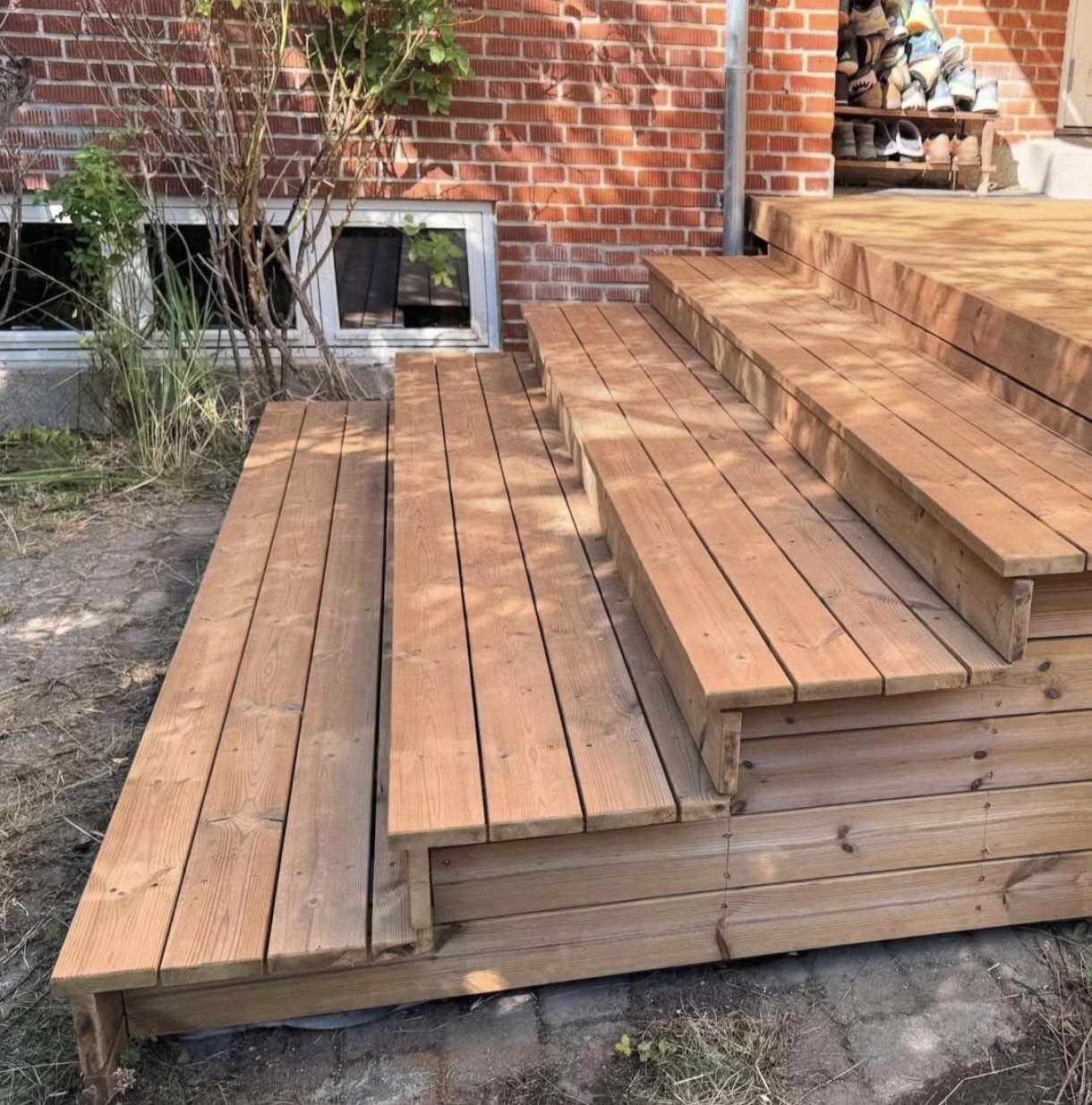 Terrasse efter – Wenneke Tømrer & Snedker ApS